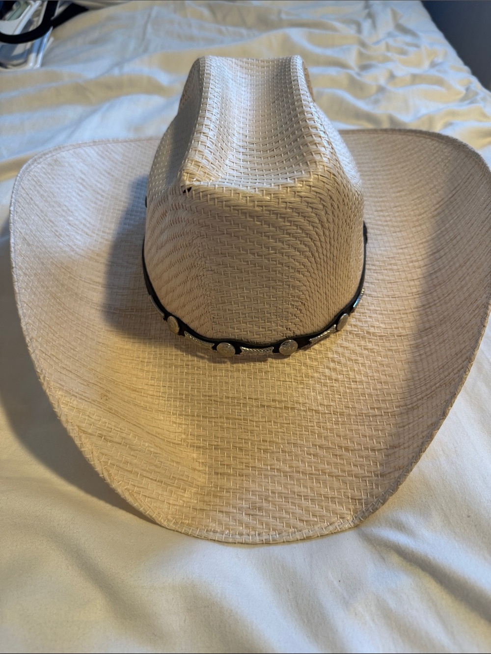 Justin Moore by Bullride Western Hat with Black Concho Band - Beige